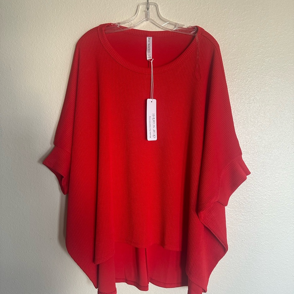 Elegant Red Women's Pantsuit
